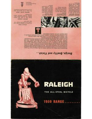 Raleigh 1959 Catalog