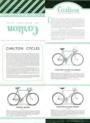 Raleigh Carlton 1948 Flyer