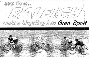 Raleigh Carlton Gran Sport Brochure