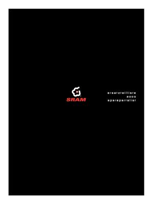 SRAM - Spare Parts List 2000