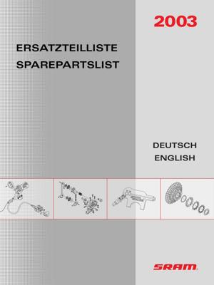 SRAM - Spare Parts List 2003