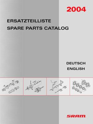 SRAM - Spare Parts Catalog 2004
