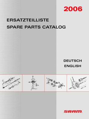 SRAM - Spare Parts Catalog 2006