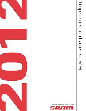 SRAM - spare parts catalog 2012