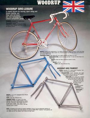 Woodrup Cycles Brochure