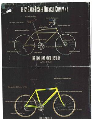 Gary Fisher 1992 Catalog