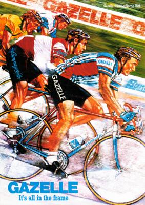 Gazelle 1989 Racing Line Brochure