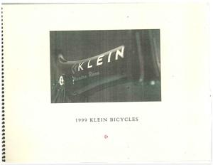 Klein 1999 Catalog