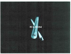 Klein 2006 Catalog