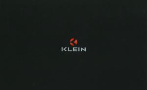 Klein 2007 Catalog
