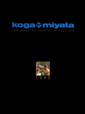 Koga Miyata 1992 Catalog