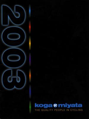 Koga Miyata 2003 Catalog