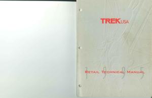 Trek 1995 Spec Manual