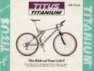 Titus Titanium 1996 Catalog