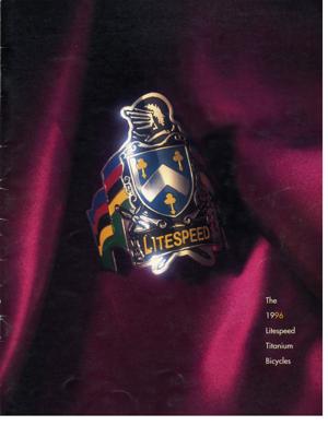 Litespeed 1996 Catalog