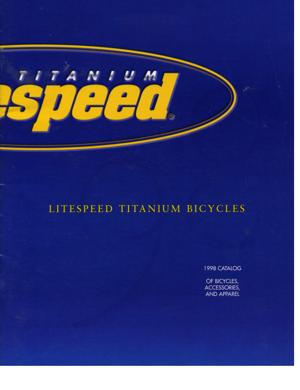 Litespeed 1998 Catalog