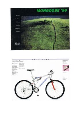Mongoose 1996 Europe MTB Brochure (Polish market)