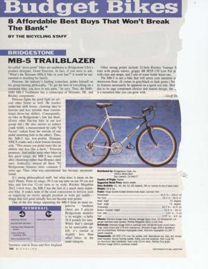 Bridgestone MB-5 1991 Flyer