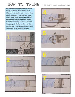 Rivendell Technical Note: How to Twine Handlebars