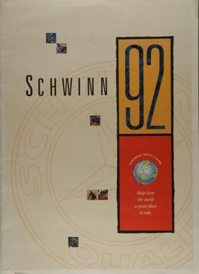 Schwinn 1992 Catalog