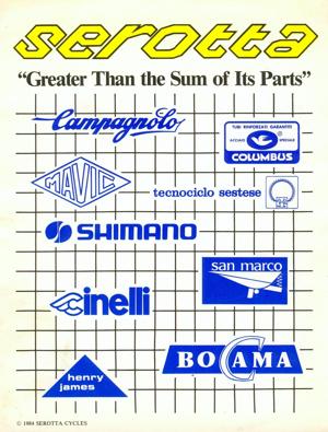 Serotta 1985 Catalog