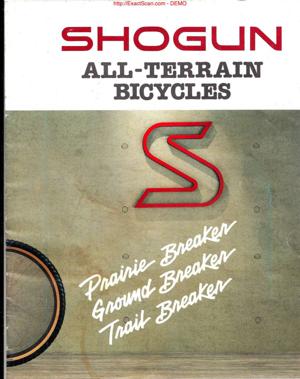 Shogun 1989 ATB Catalog