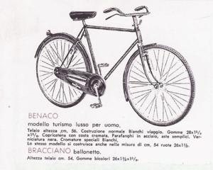 Bianchi 1955 Catalog