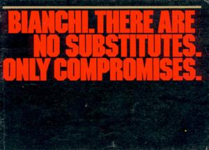 Bianchi 1981 Racing Models Catalog