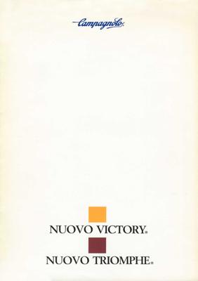 Campagnolo - Nuovo Victory, Nuovo Triomphe (11/1986 version)