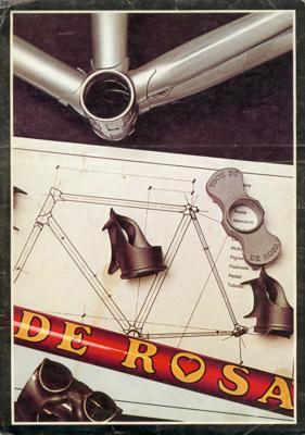 De Rosa Frame Construction Brochure
