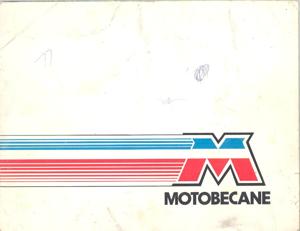 Motobecane 1977 Catalog
