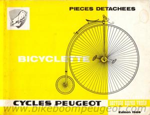 Peugeot 1968 Parts & Accessories Catalog