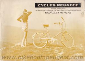 Peugeot 1972 Parts & Accessories Catalog