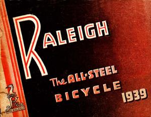 Raleigh 1939 Catalog